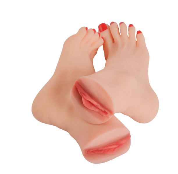 VSC Novelty - Foot Fetish Masturbator - 2 Pieces