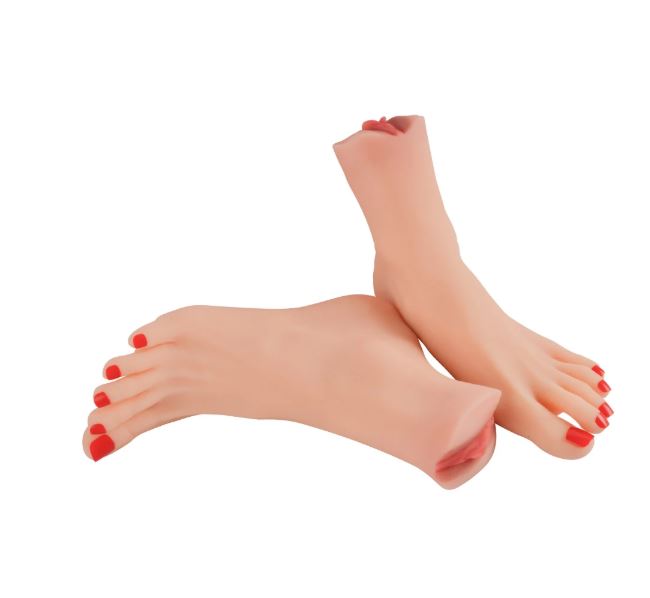 VSC Novelty - Foot Fetish Masturbator - 2 Pieces