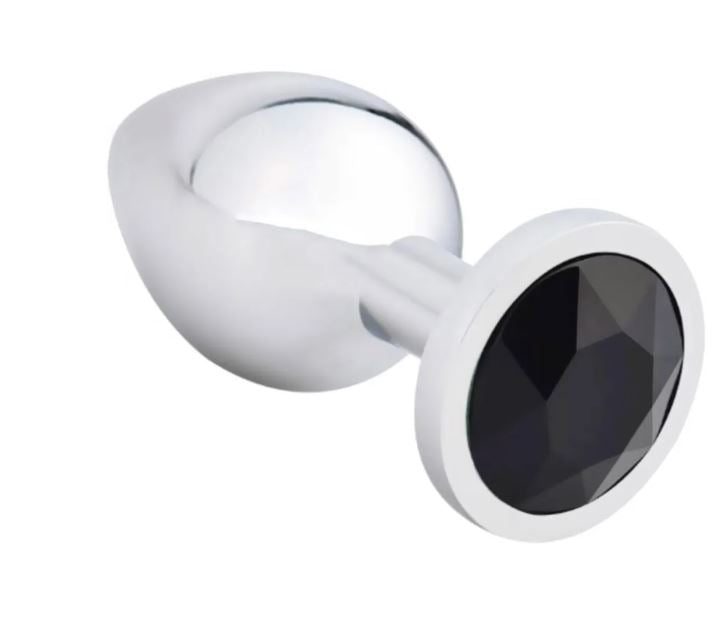 VSC Novità - Plug Anale con Diamante Nero - M