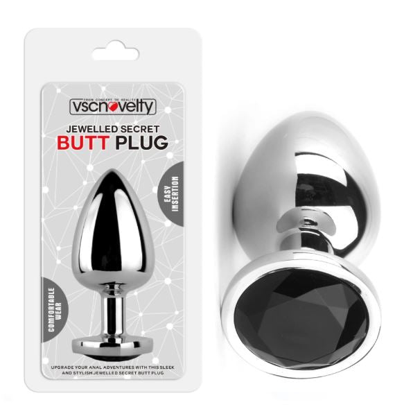 VSC Novelty - Black Diamond Butt Plug - L