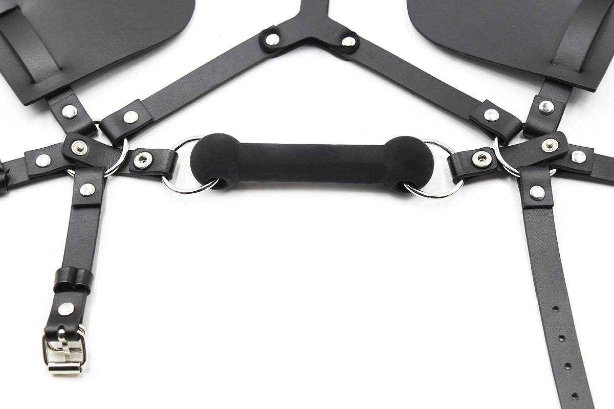 VSC Novelty - Horse Fetish Mask with Gag