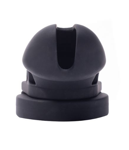 Fantasy Toys - Silicone Chastity Belt - Black