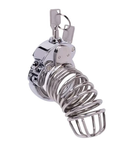 Fantasy Toys - Stainless Steel Chastity Belt 1