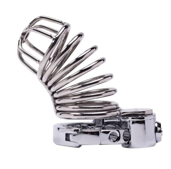 Fantasy Toys - Stainless Steel Chastity Belt 1