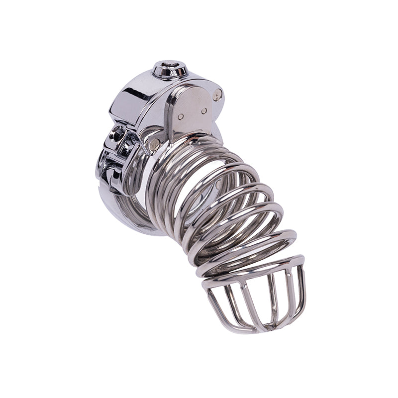 Fantasy Toys - Stainless Steel Chastity Belt 1