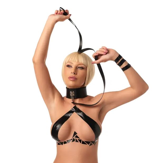 Fantasy Fetish - Collar with Leash