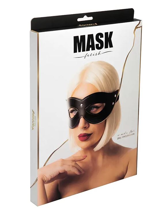 Fantasy Fetish - Sexy Vegan Leather Eye Mask