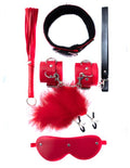 Fantasy Fetish - Set BDSM 6 Pezzi - Rosso