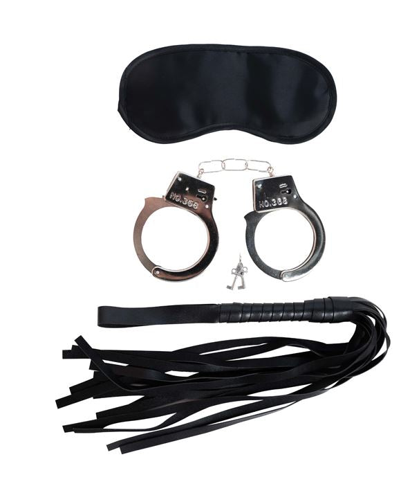 Fantasy Fetish - Completo BDSM 3 Pezzi - Nero