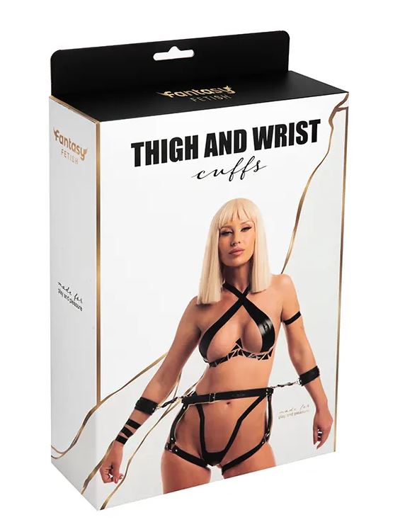 Fantasy Fetish - Harness Inferiore con Manette