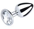 Fantasy Toys - Metal Plug with Silver Jewel - L