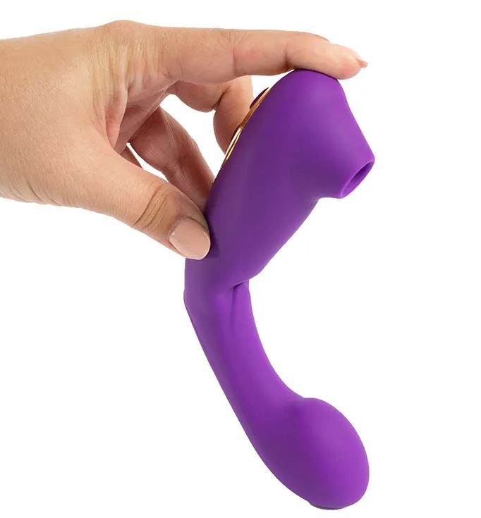 Fantasy Toys - Double Vibrator - G-Spot and Clitoris Sucker - Astraeus