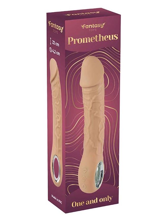 Fantasy Toys - Real Heatable G-Spot Vibrator - Flesh Color - Prometheus