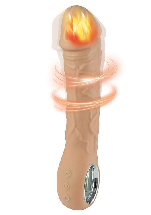 Fantasy Toys - Real Heatable G-Spot Vibrator - Flesh Color - Prometheus
