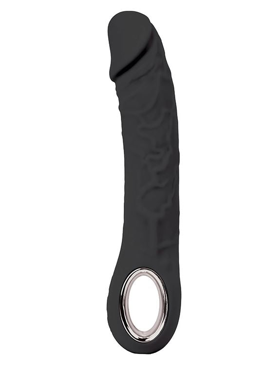 Fantasy Toys - Realistic Heatable G-Spot Vibrator - Black - Prometheus