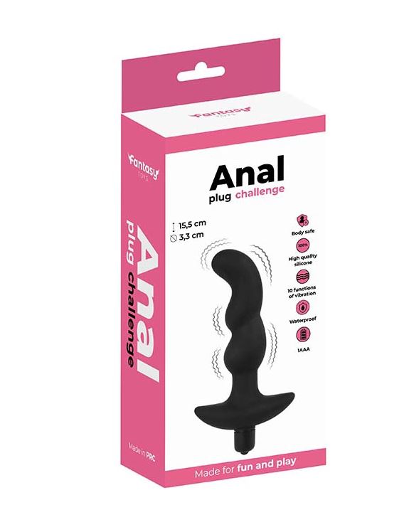 Fantasy Toys - Curved Anal Vibrator