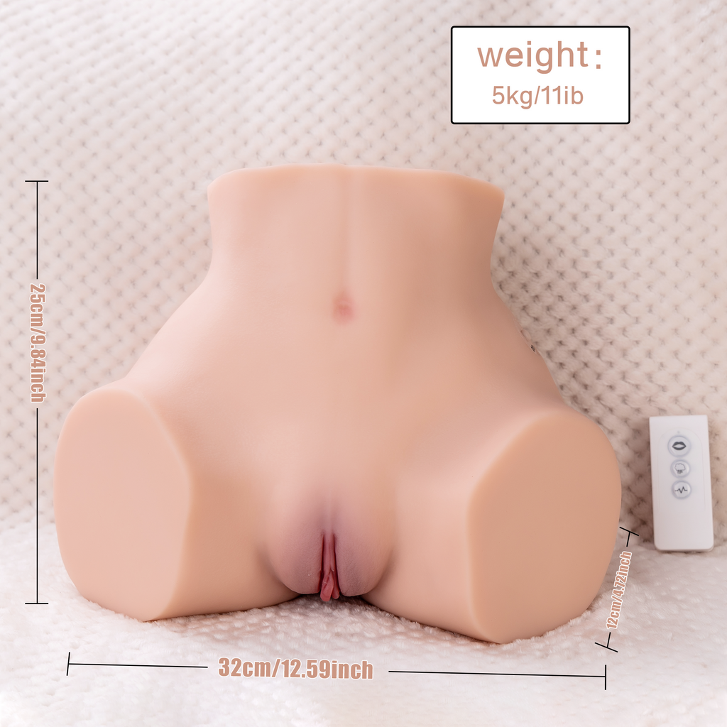 Xise - Lona - Torso with Vibrating and Suction Function with Remote Control