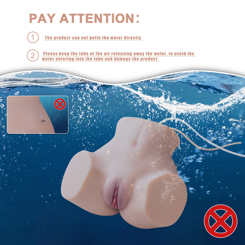 Xise - Lona - Torso with Vibrating and Suction Function with Remote Control