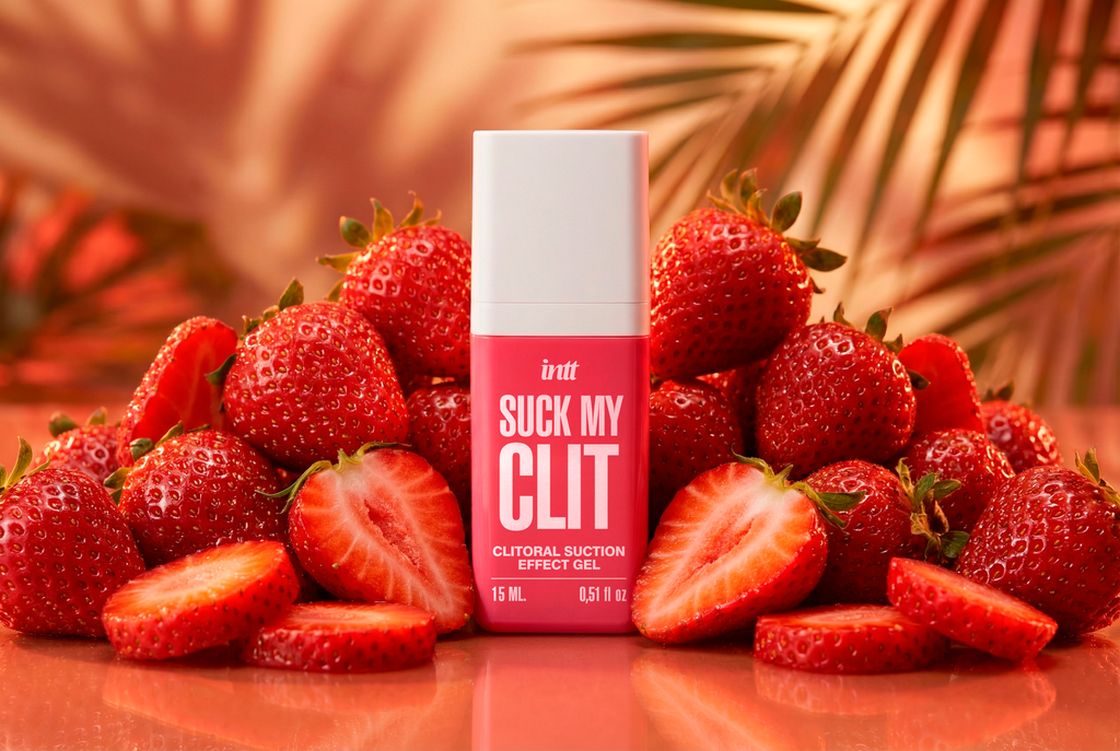 Intt - Kissable Clitoral Gel Suction Effect - Strawberry