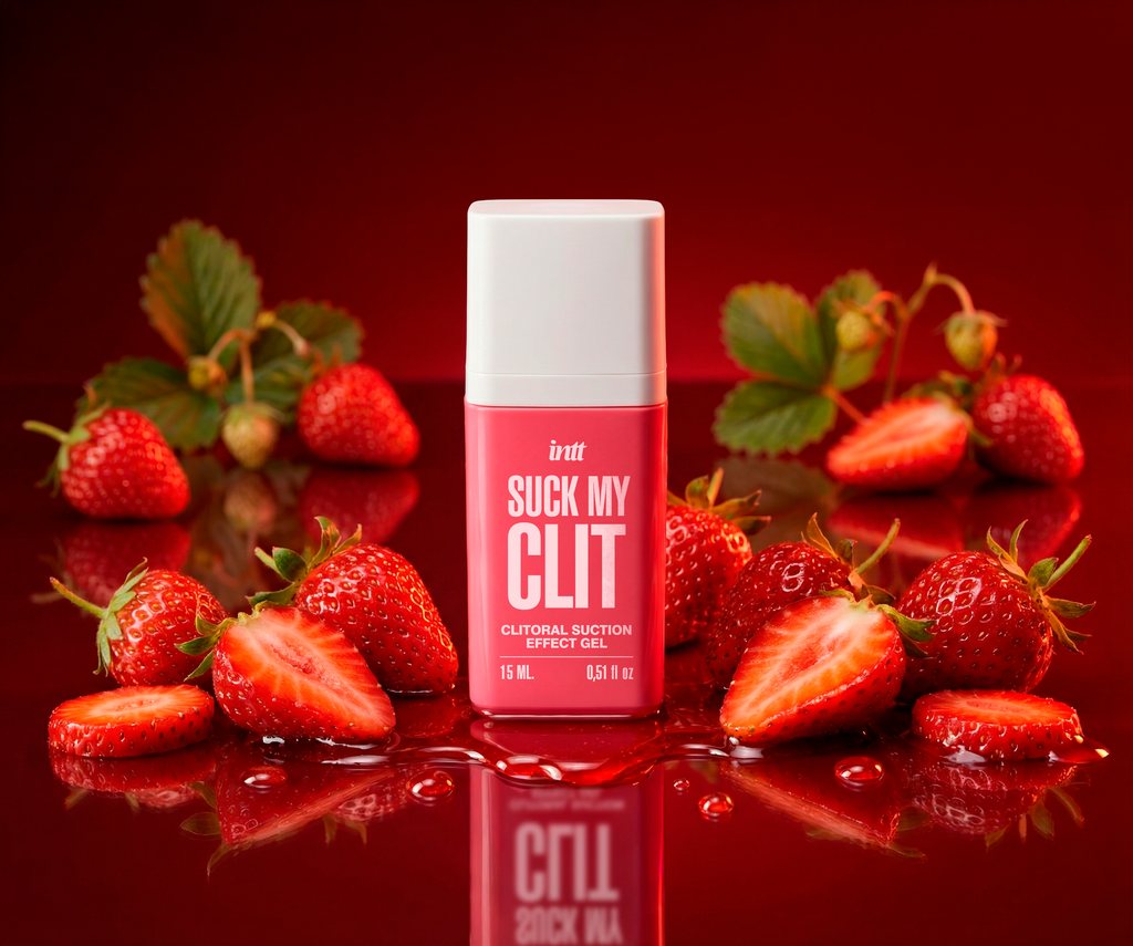 Intt - Kissable Clitoral Gel Suction Effect - Strawberry