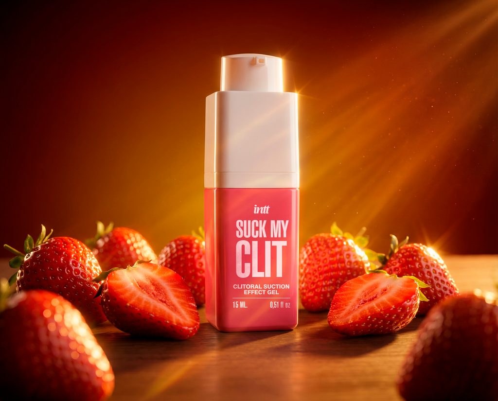 Intt - Kissable Clitoral Gel Suction Effect - Strawberry