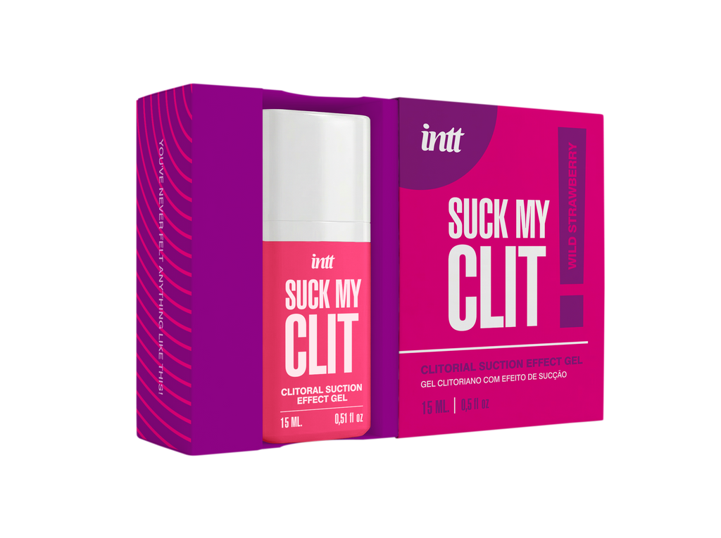 Intt - Kissable Clitoral Gel Suction Effect - Strawberry