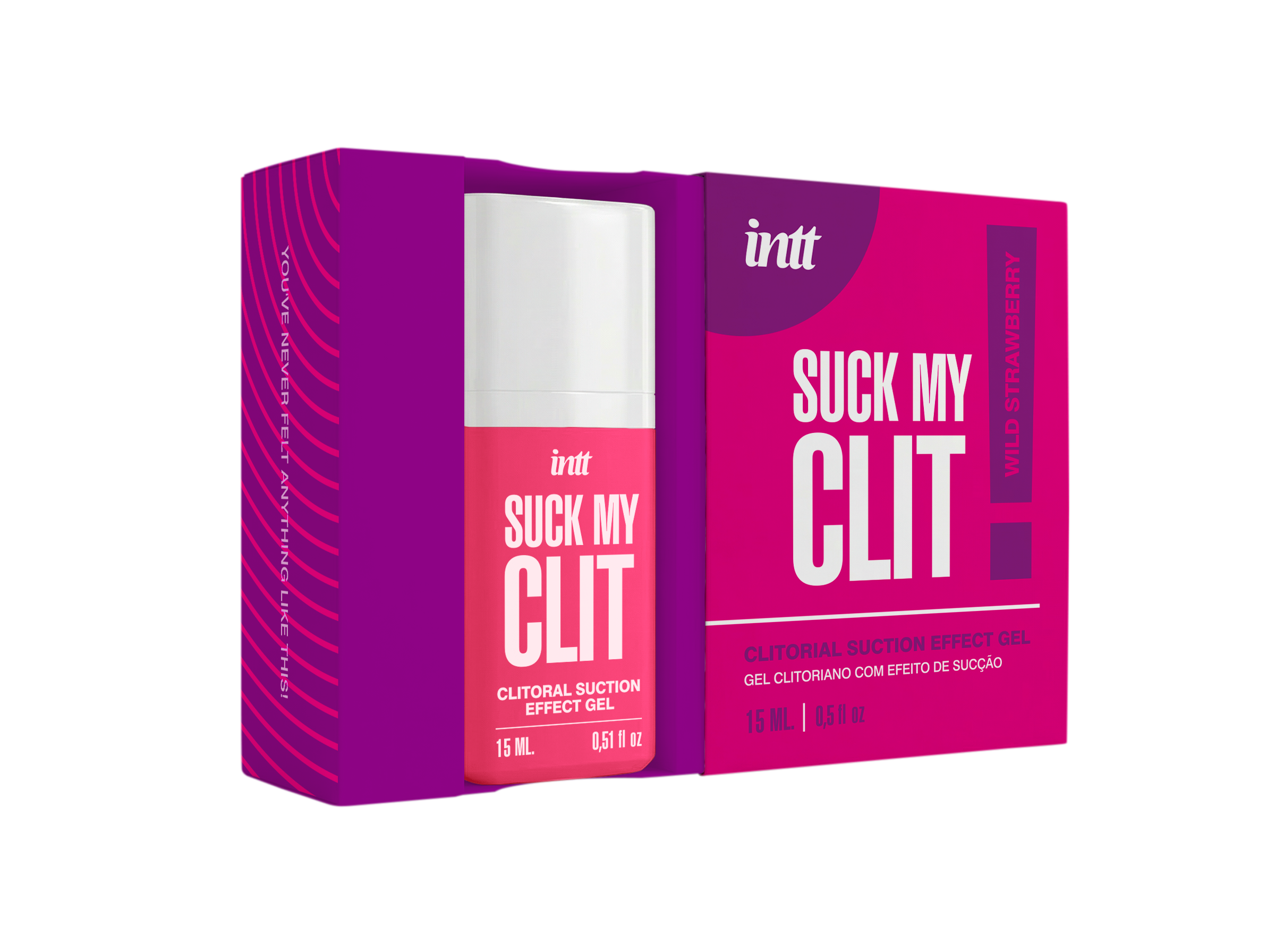 Intt - Kissable Clitoral Gel Suction Effect - Strawberry