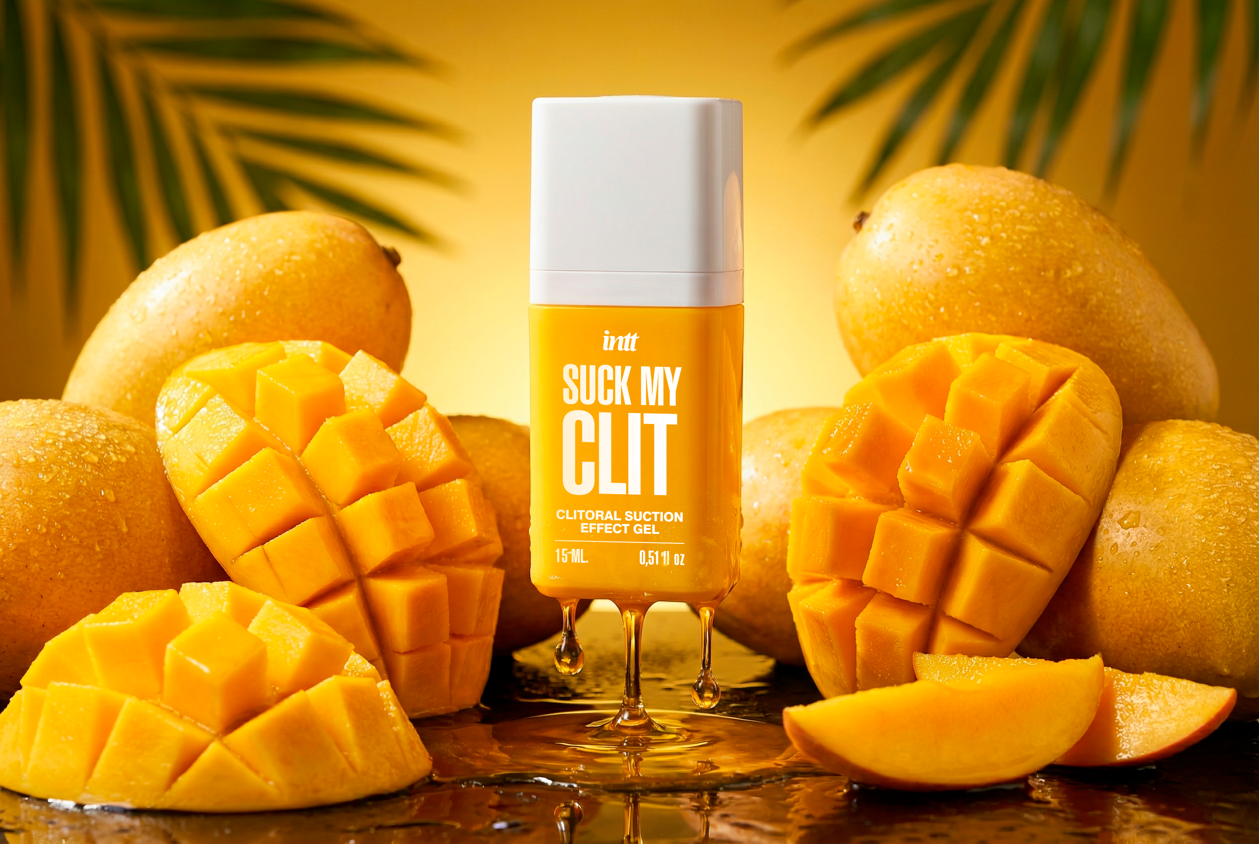 Intt - Kissable Clitoral Gel Suction Effect - Mango