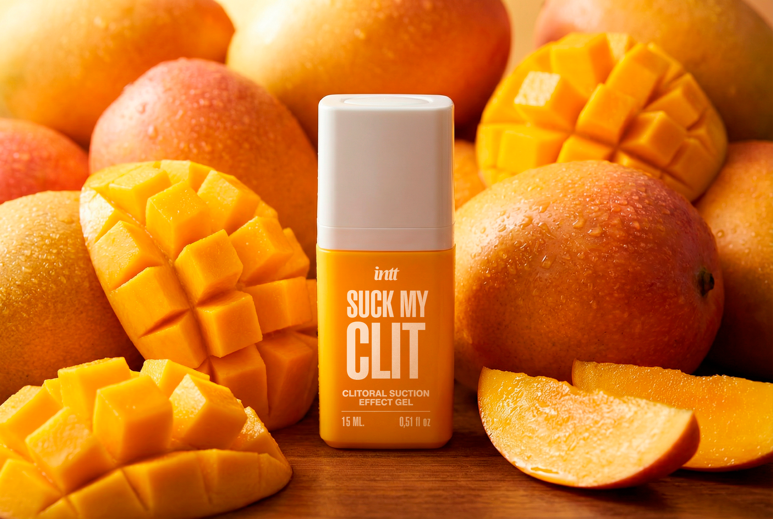 Intt - Kissable Clitoral Gel Suction Effect - Mango
