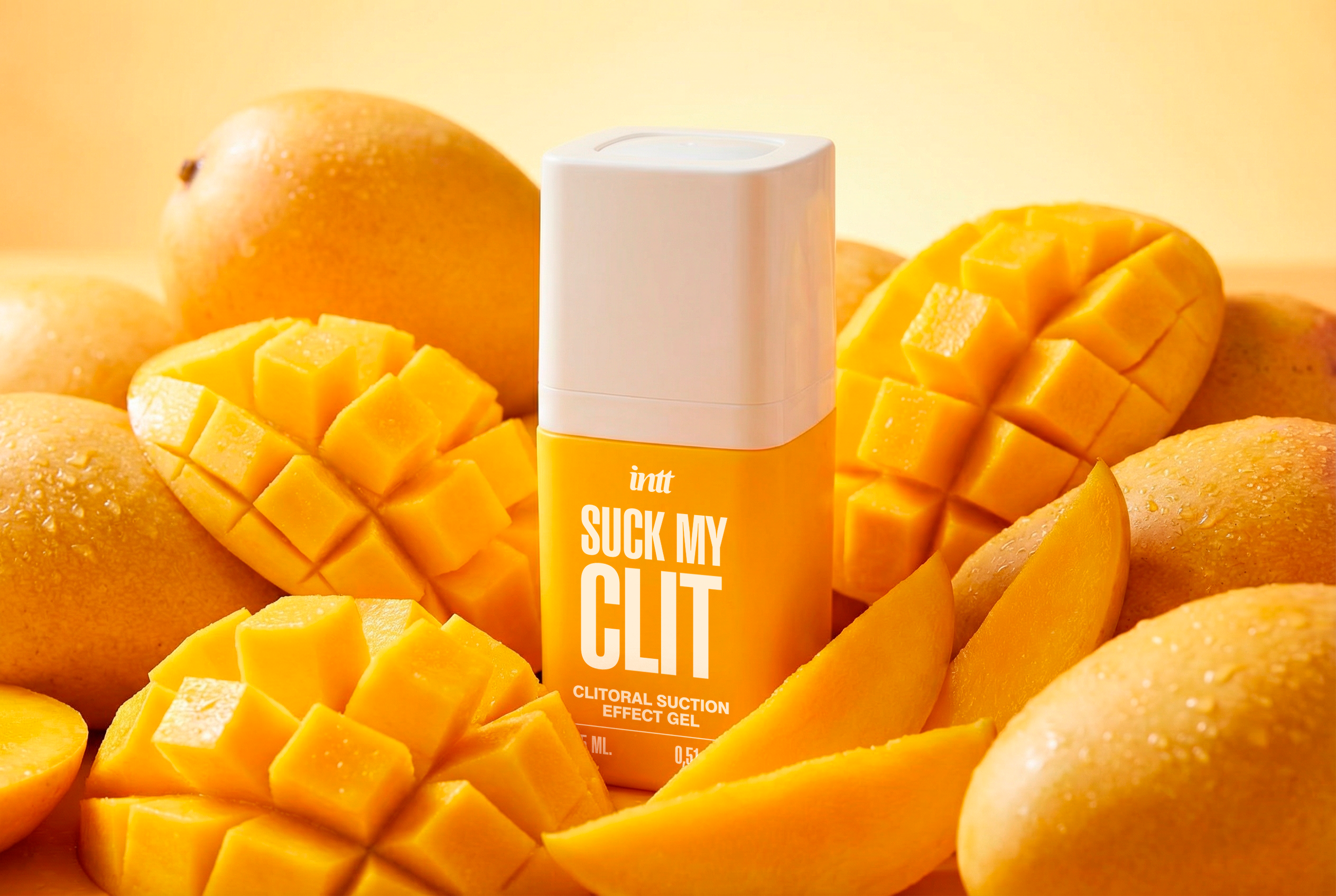 Intt - Kissable Clitoral Gel Suction Effect - Mango