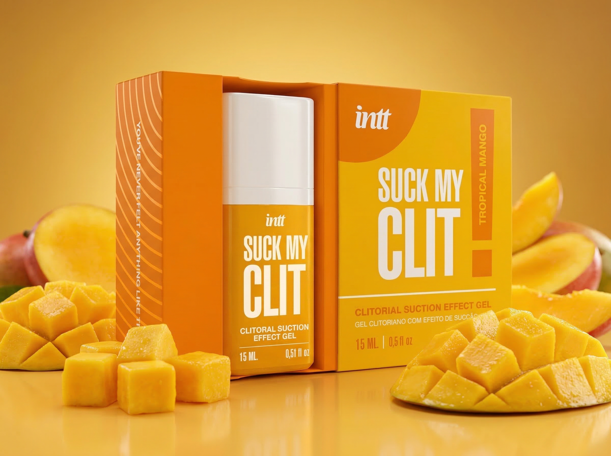 Intt - Kissable Clitoral Gel Suction Effect - Mango