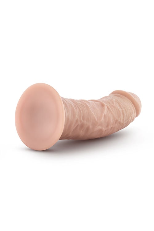 DR. SKIN 8 INCH COCK SUCTION CUP VANILLA