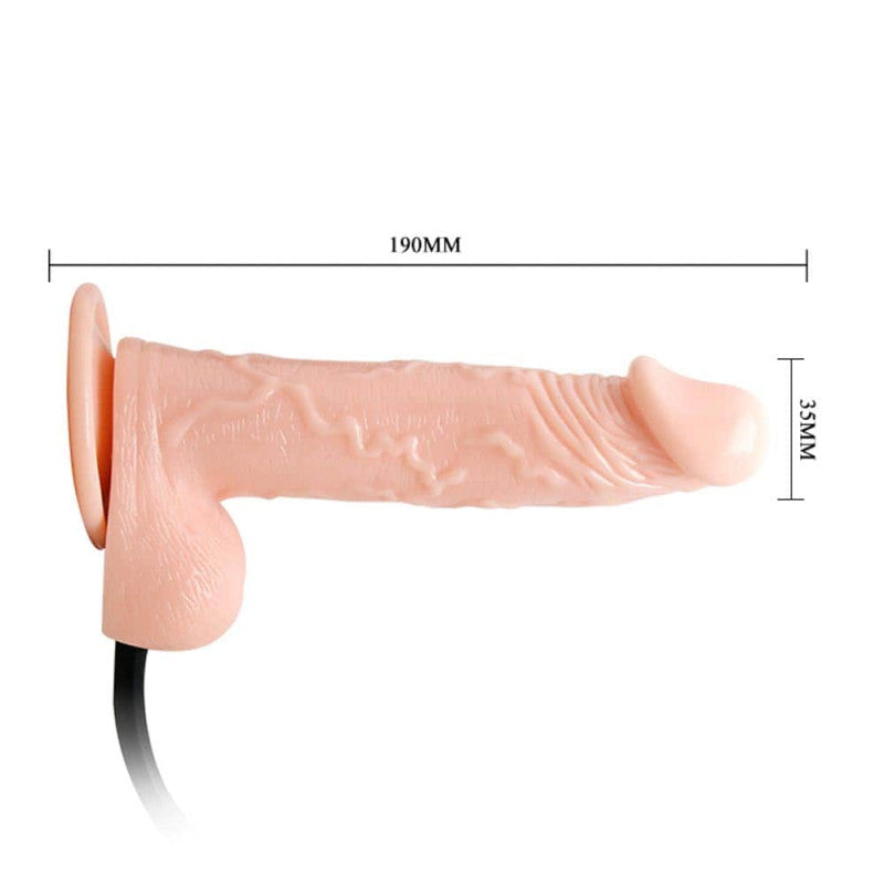 Realistic inflatable penis meat