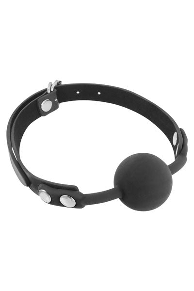 Fetish Tentation - Bavaglio a Sfera Regolabile - Nero