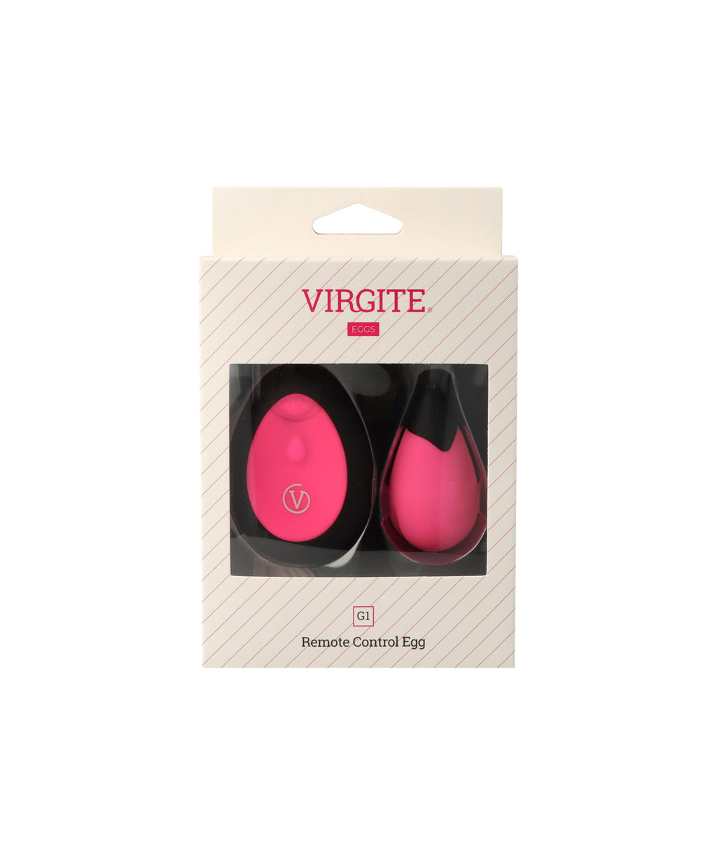 G1 RECHARGEABLE PINK EGG WITH REMOTE CONTROL