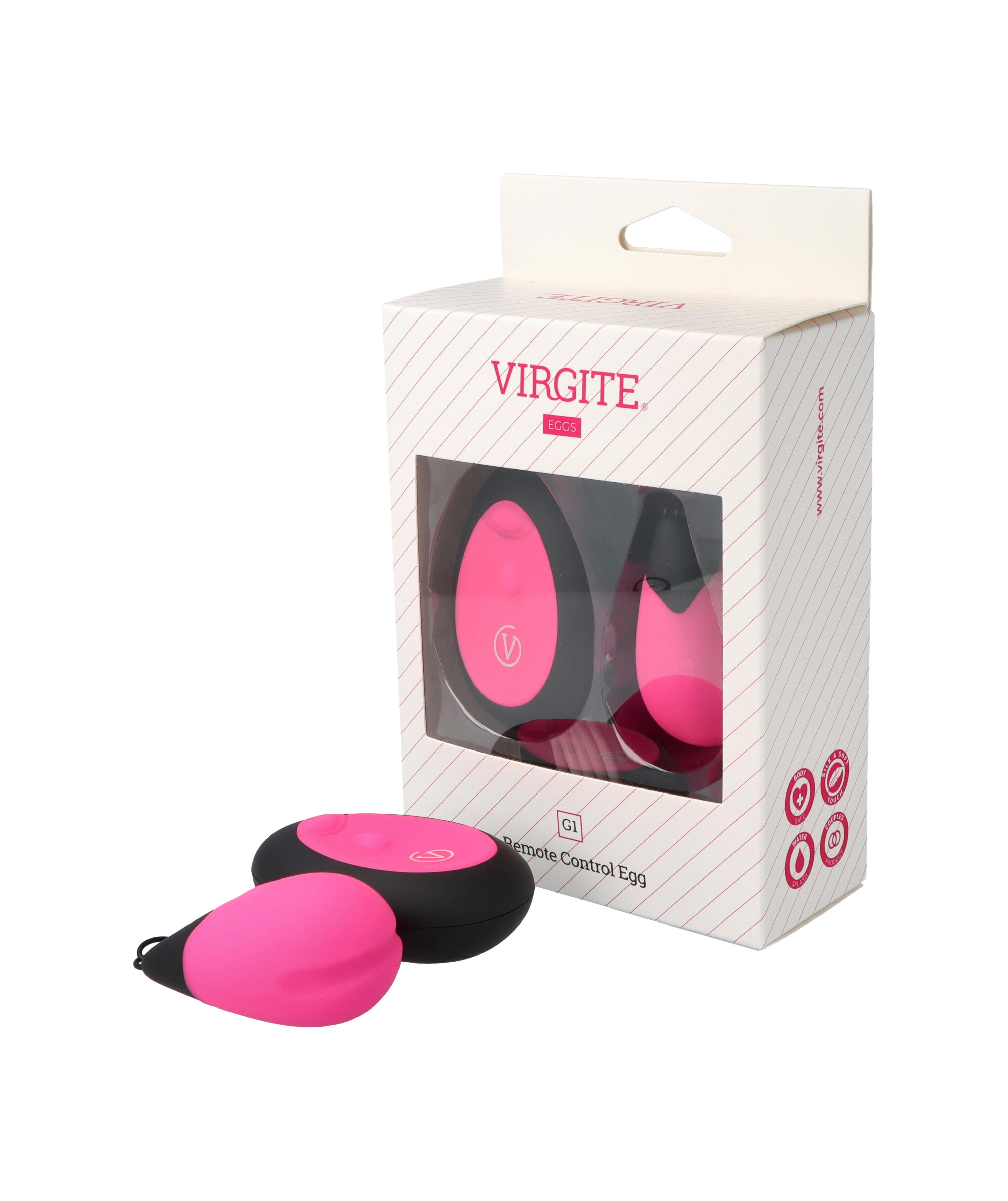 G1 RECHARGEABLE PINK EGG WITH REMOTE CONTROL