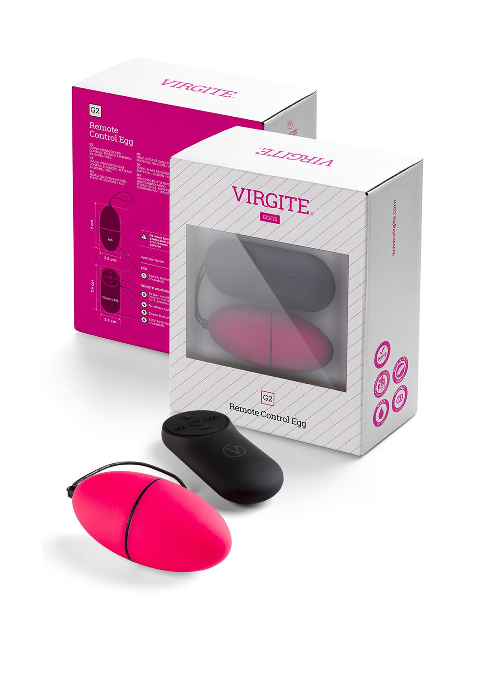 G2 PINK VIBRATING EGG