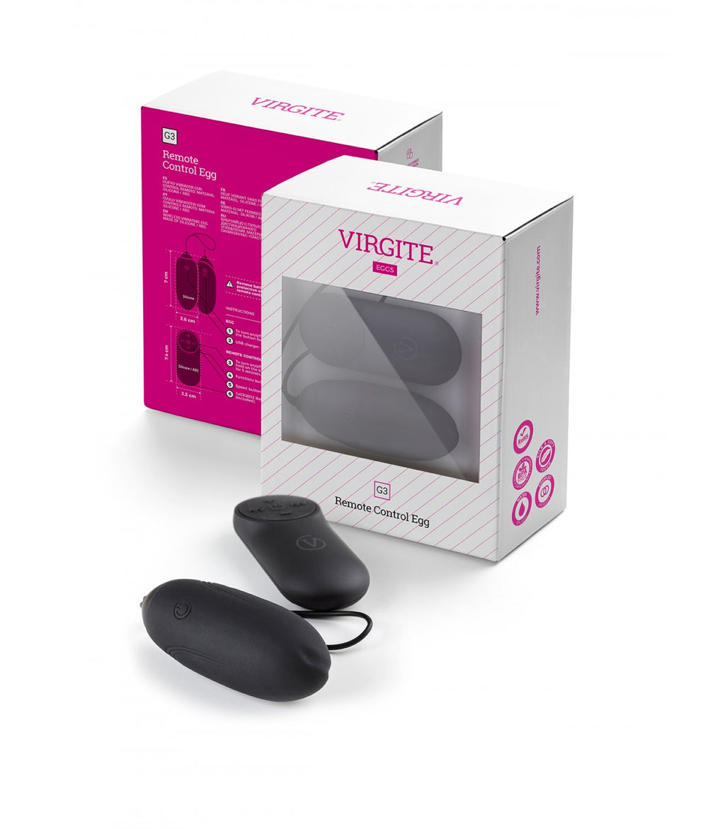 G3 VIBRATING EGG PINK RECHARGEABLE