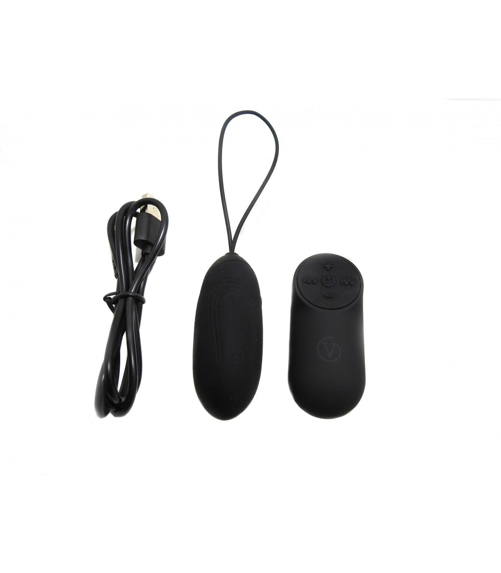 RECHARGEABLE VIBRATING EGG BLACK G3