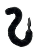 Sweet Caress - Cat Tail Butt Plug - Black
