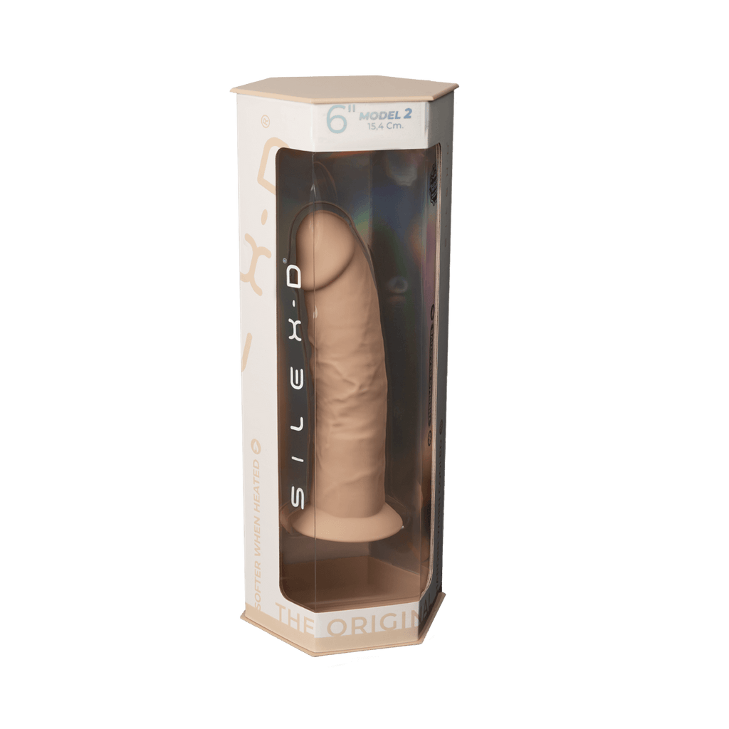 Silexd - Dildo Premium in Silicone Mod.2 6'' - Color Carne