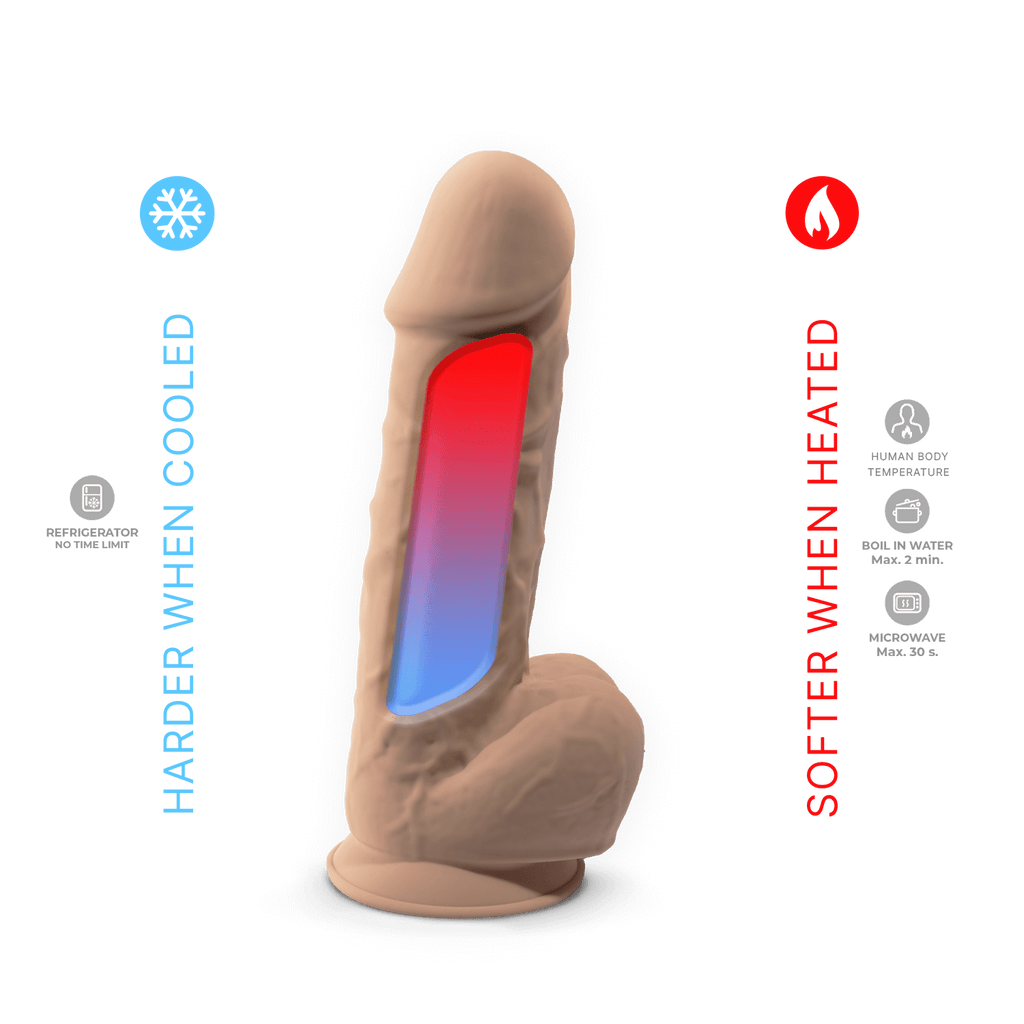 Silexd - Dildo Premium in Silicone Mod.1 21,5 cm - Color Carne
