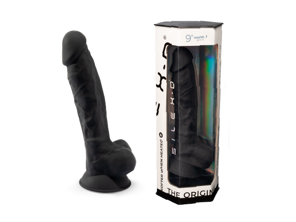 Silexd - Dildo Premium in Silicone Mod.1 23 cm - Nero