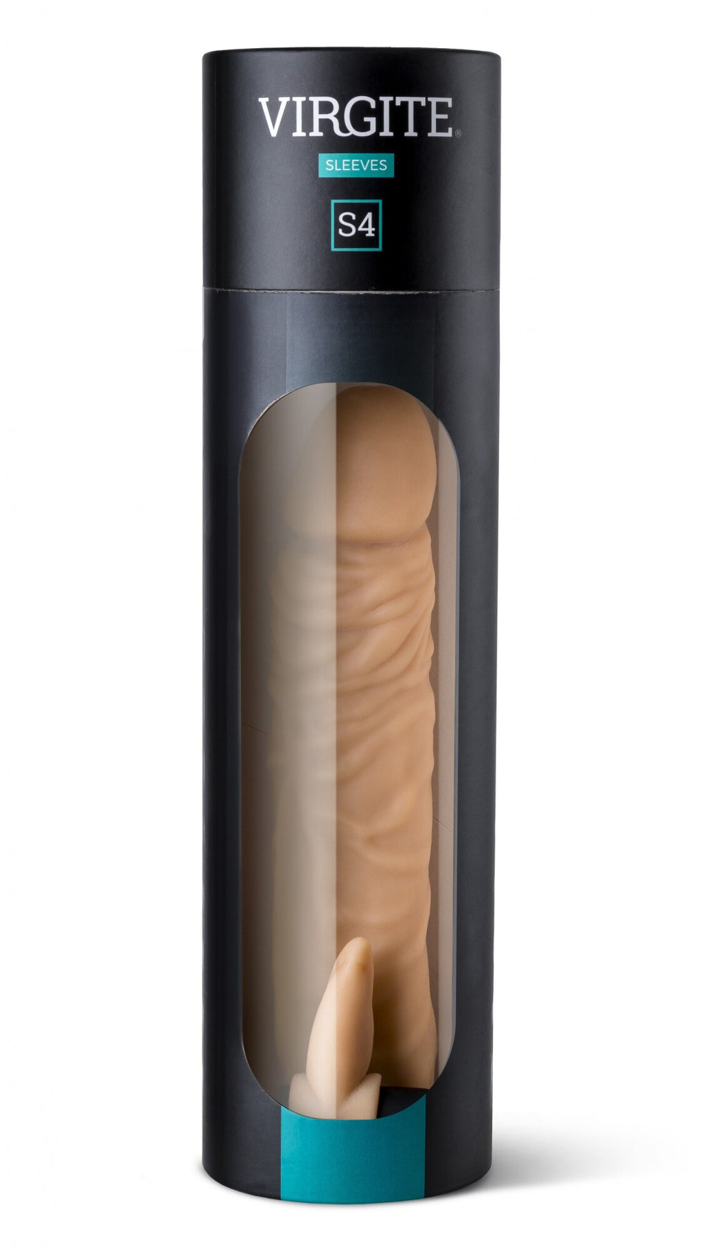 REALISTIC PENIS SHEATH S4 FLESH 20 CM WITH VIBRATION