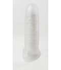 Realistic Penis Sleeve S10 Transparent 17.80 cm