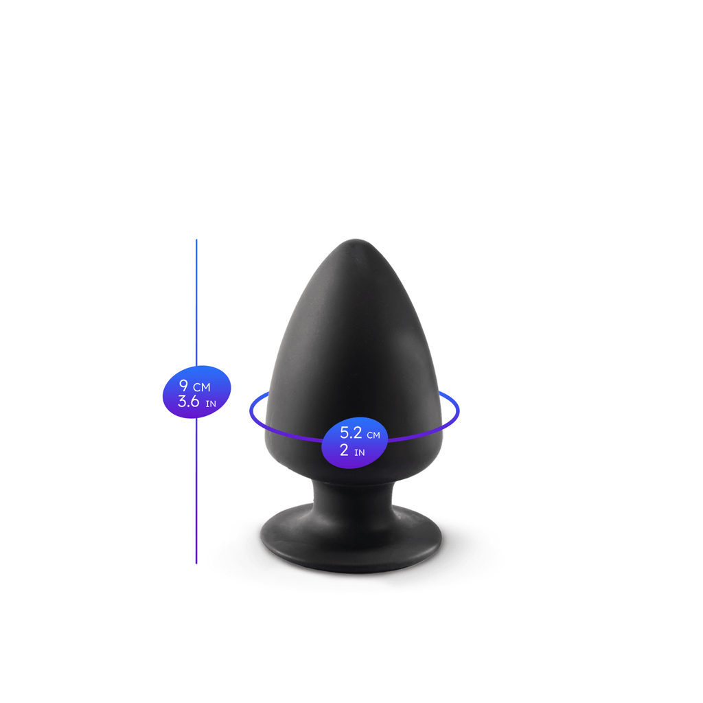 Silexd - Tappo in silicone premium Taglia S - Nero