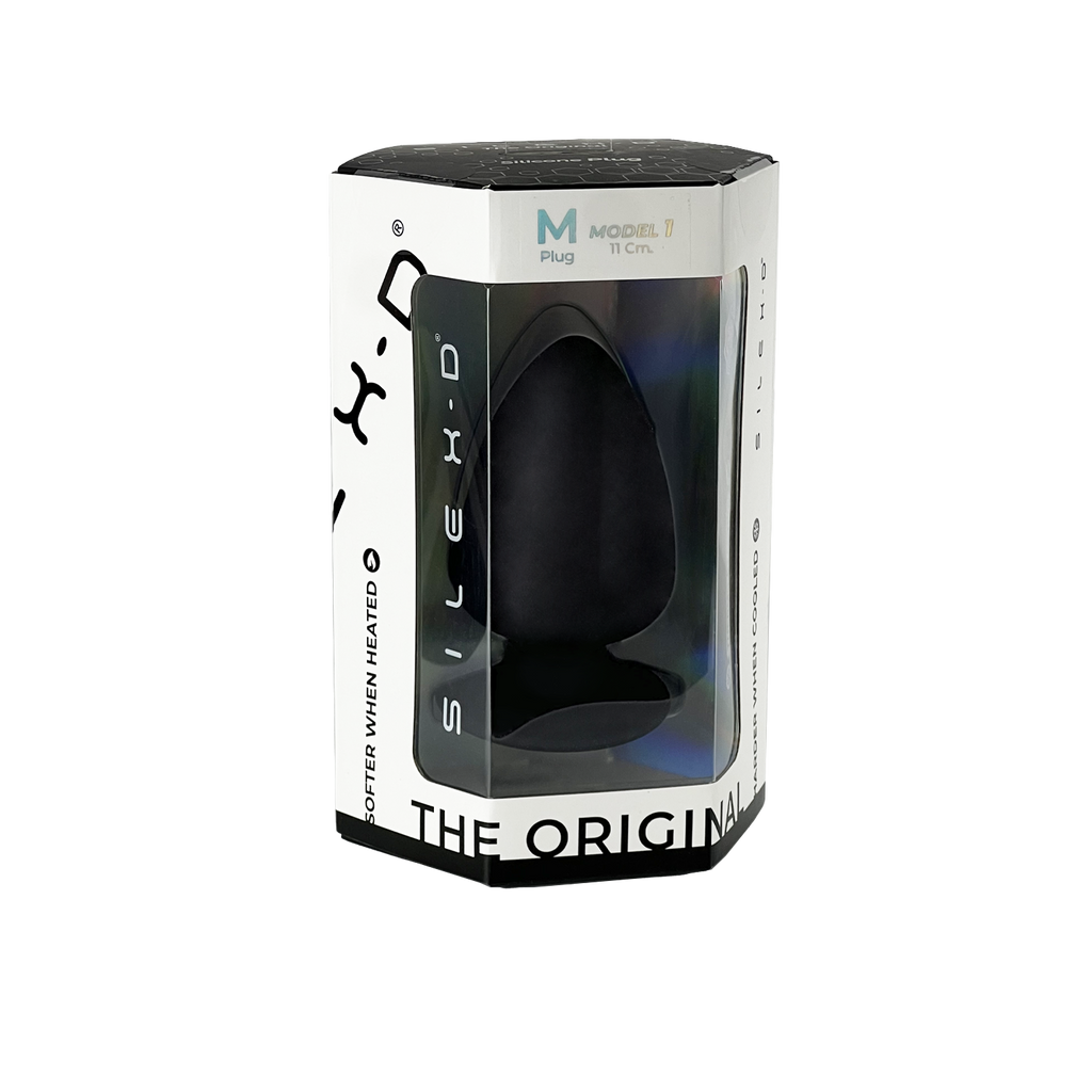 Silexd - Plug in Silicone Premium Taglia M - Nero