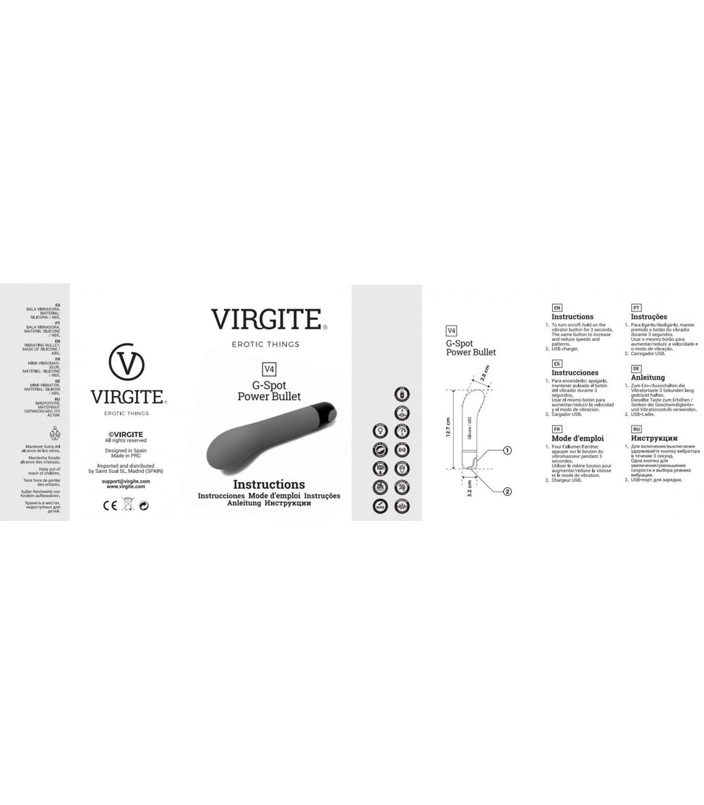 G-SPOT V4 PROIETTILE VIBRANTE BLU