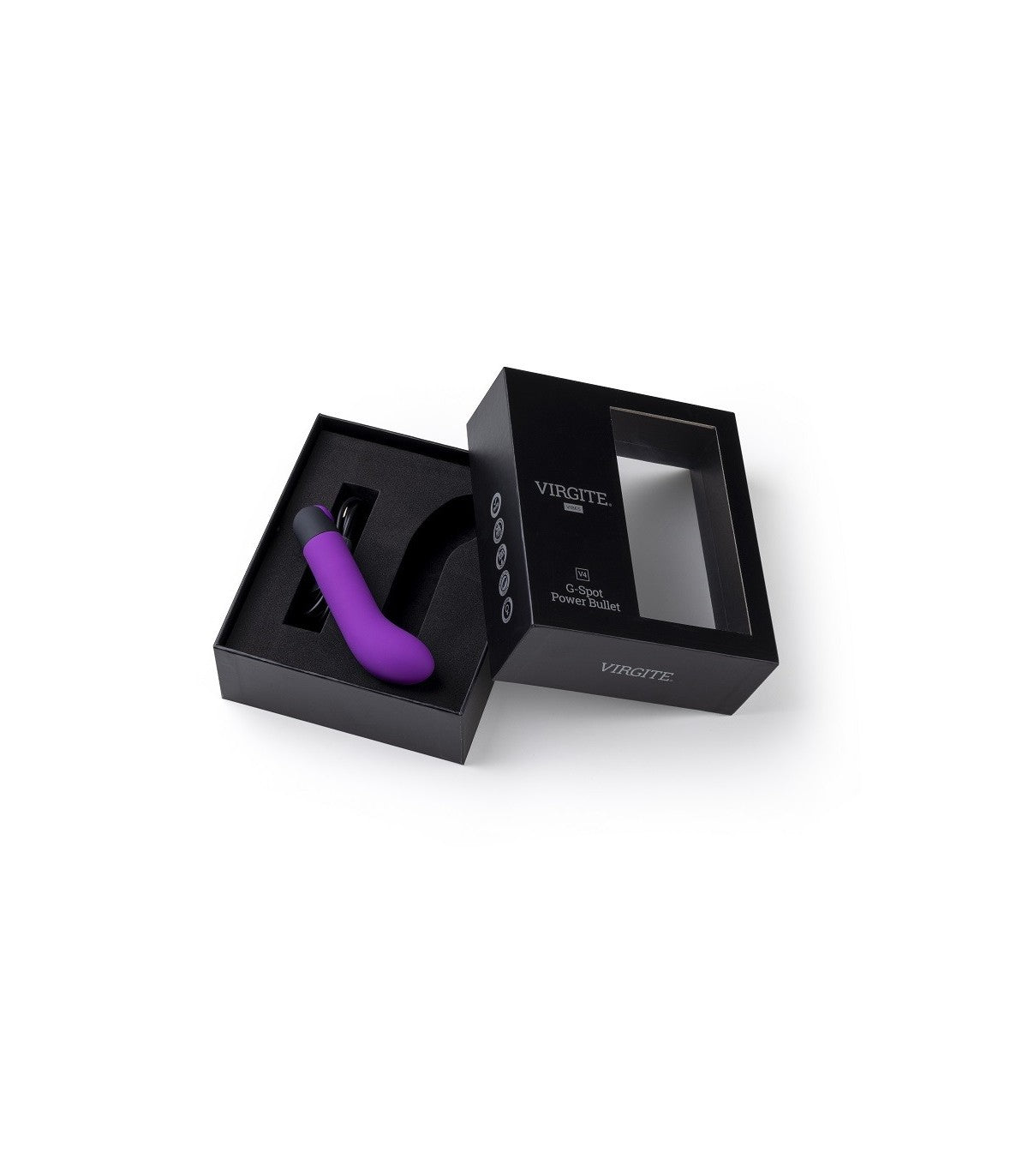 VIBRATORE A PROIETTILE G-SPOT V4 VIOLA