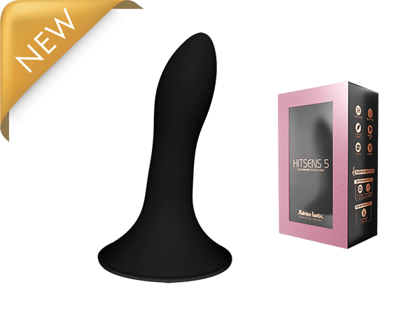 Adrien Lastic - Dildo in silicone Hitsens 5 - Nero